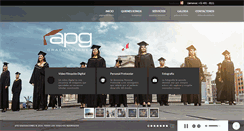 Desktop Screenshot of apggraduaciones.com